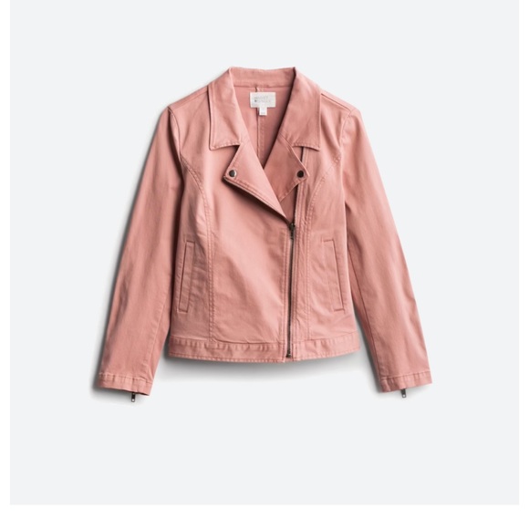 Market & Spruce Jackets & Blazers - Market & Spruce- Jaclyn Knit Moto Jacket, size xl